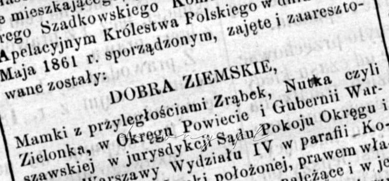 dobra ziemskie mamki