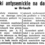 Wybryki antysemickie