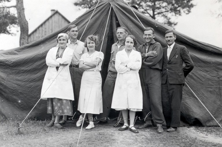 Obóz w Kamieńczyku, czerwiec 1932