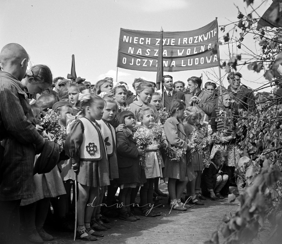 Święto Ludowe w Jadowie. rok 1951