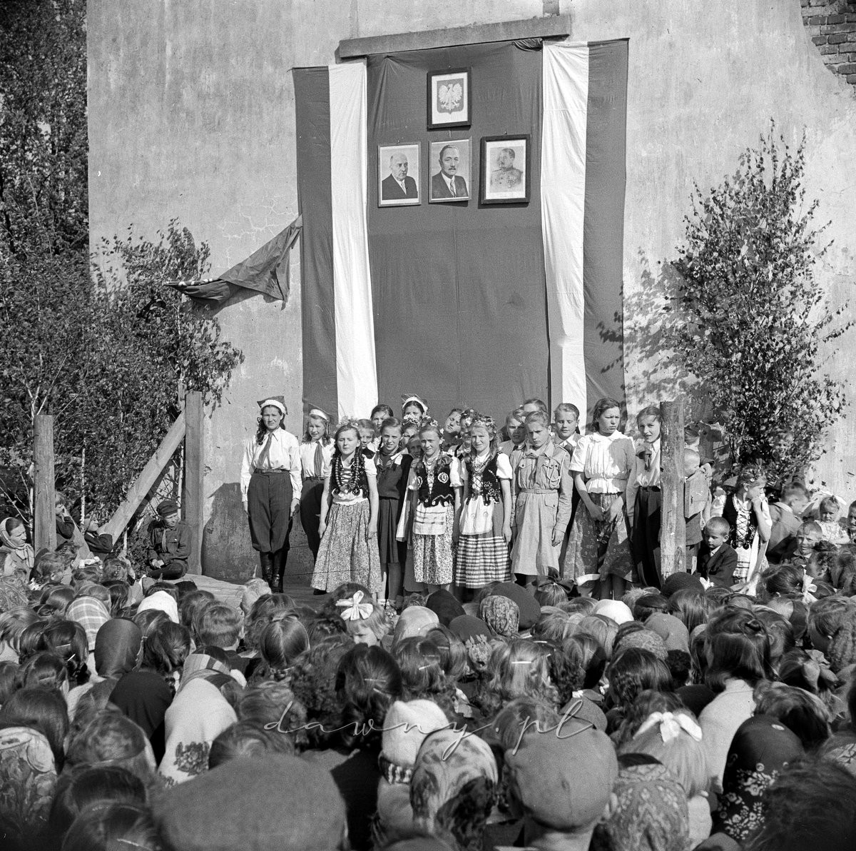 Święto Ludowe w Jadowie. rok 1951