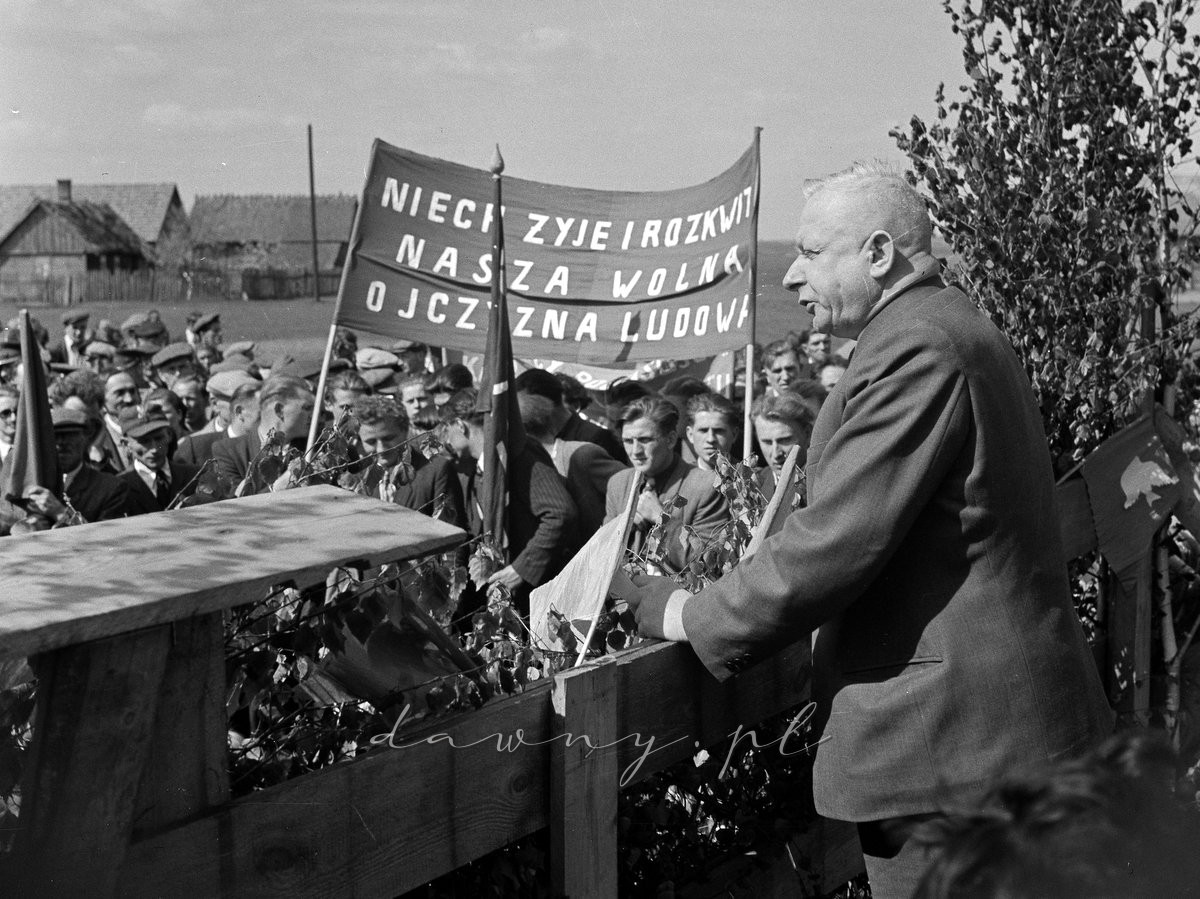 Święto Ludowe w Jadowie. rok 1951