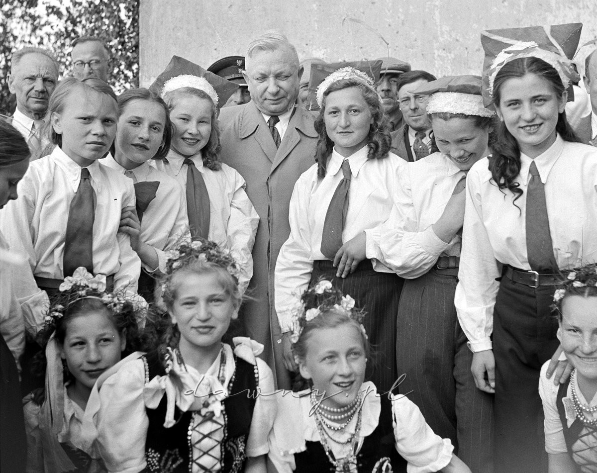 Święto Ludowe w Jadowie. rok 1951