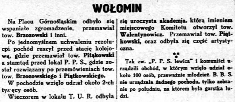 Robotnik organ Polskiej Partyi Socyalistycznej