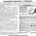 Uroczystości imieninowe w Wołominie