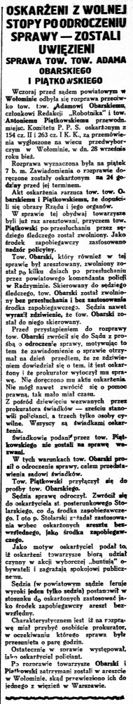 Robotnik - organ Polskiej Partyi Socyalistycznej., R.36, nr 343 (8 listopada 1930)