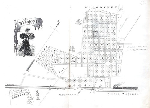 Plan parceli Wołominka G. Granzowa