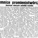 ABC pismo codzienne informuje wszystkich o wszystkim R