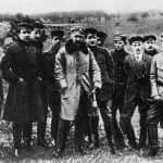 Piłsudski na manewrach w Zielonce