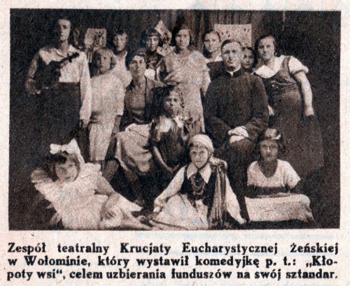 Parafia Wołomin w 1935 roku