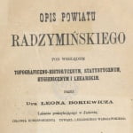 Opis powiatu radzymińskiego