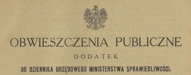 obwieszczenia publiczne e