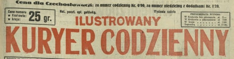 ilustrowany kuryer codzienny e