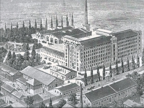 Fabryka braci Briggs w Markach na przełomie stuleci