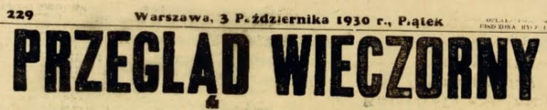 przeglad wieczorny e