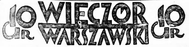 wieczor warszawski e