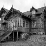 Dwór w Ulasku - wizualizacja na podstawie fragmentów starych fotografii i rysunków Szymona Kobylińskiego