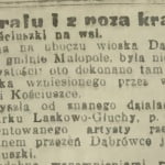 kosciuszko dabrowka 1918