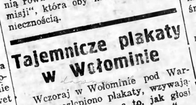 antysemityzm wolomin