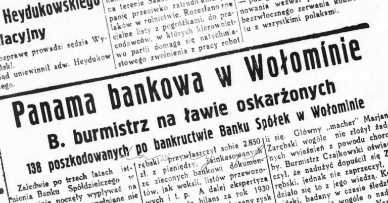 panama bankowa