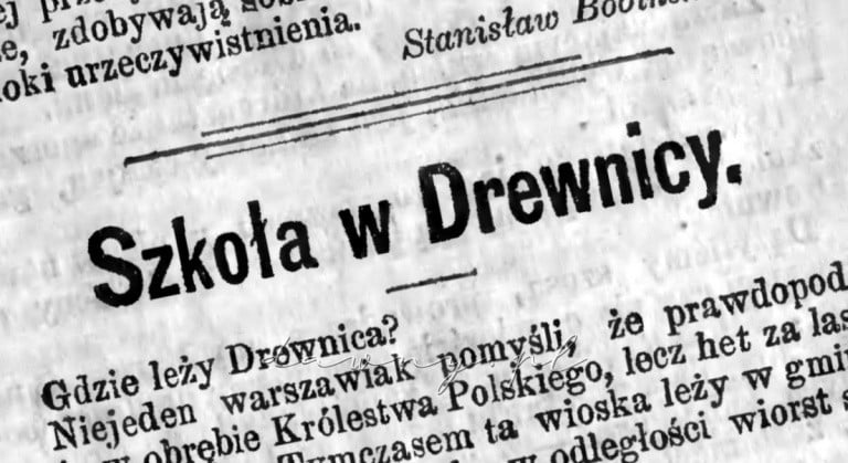 szkola drewnica