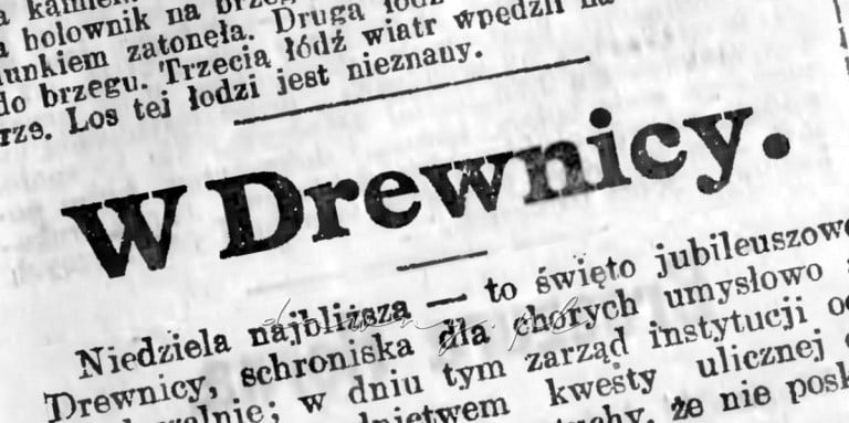 w derwnicy