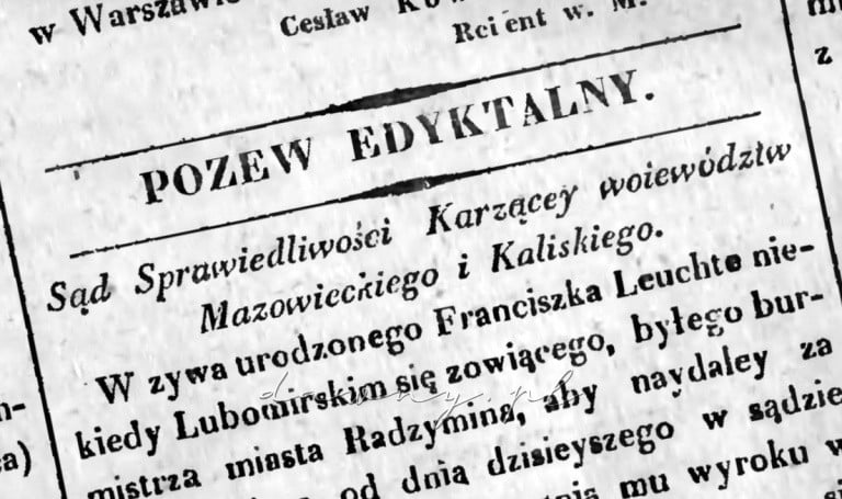 leuchte radzymin