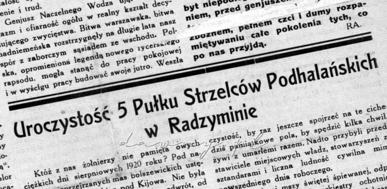 radzymin 1931