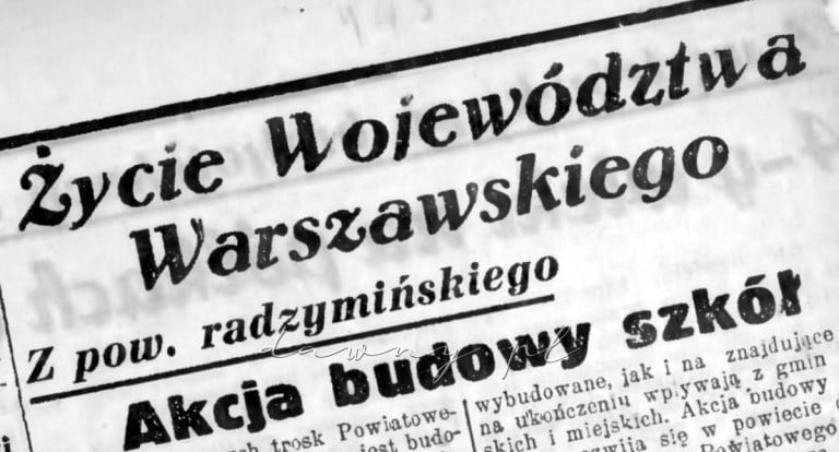 akcja budowy szkol