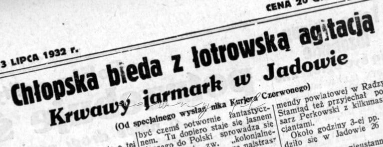 krwawy jarmark w jadowie