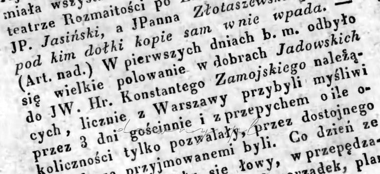 polowanie jadów