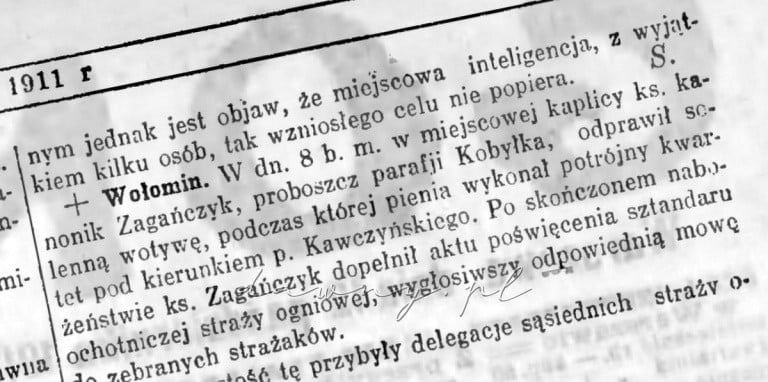 poswiecenie sztandaru OSP