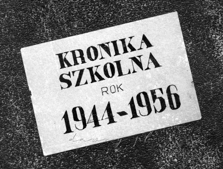 kronika szkolna 1944-56