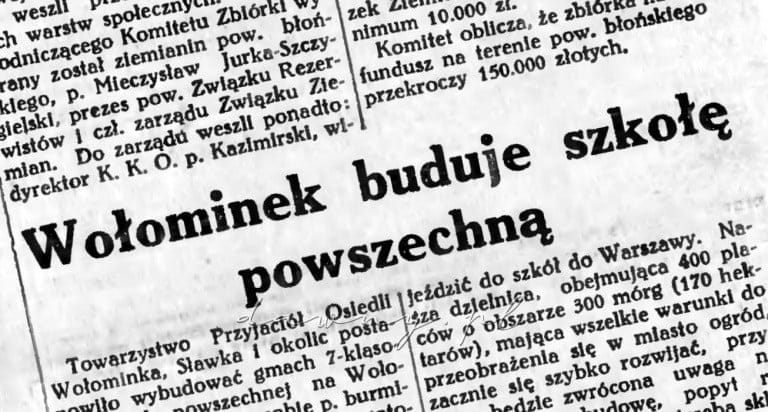 wolominek szkola