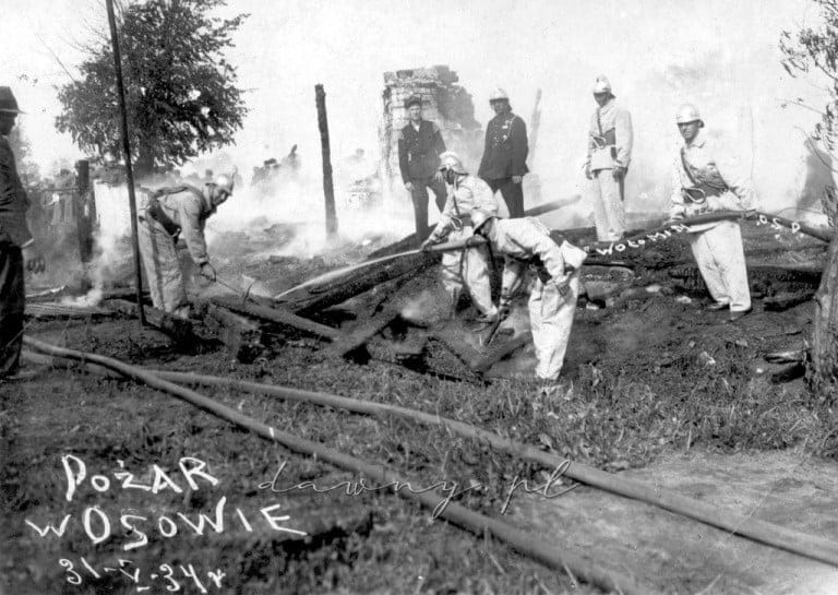 pożar w ossowie 1934