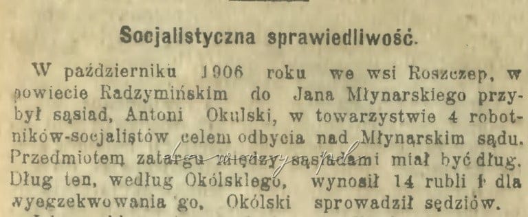 roszczep 1909