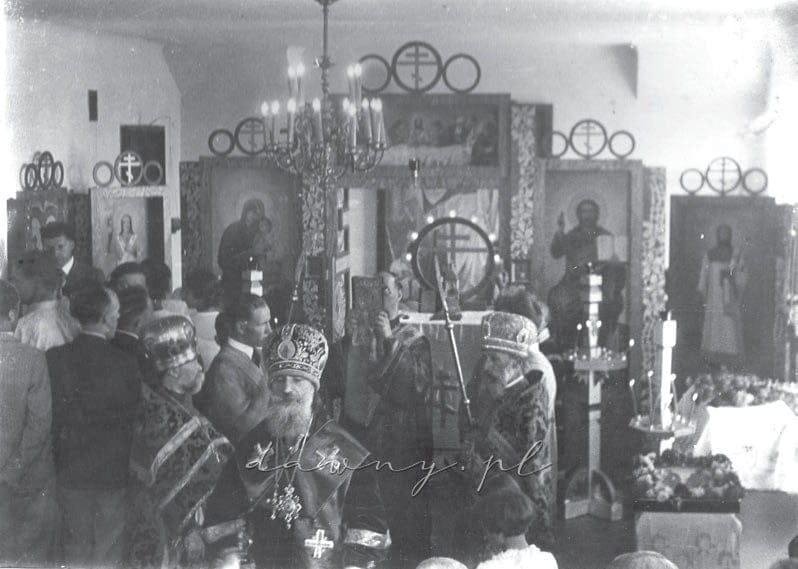 Uroczyste poświęcenie nowo wybudowanej kaplicy – 29.06.1938.