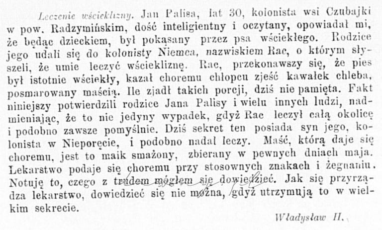 leczenie wścieklizny
