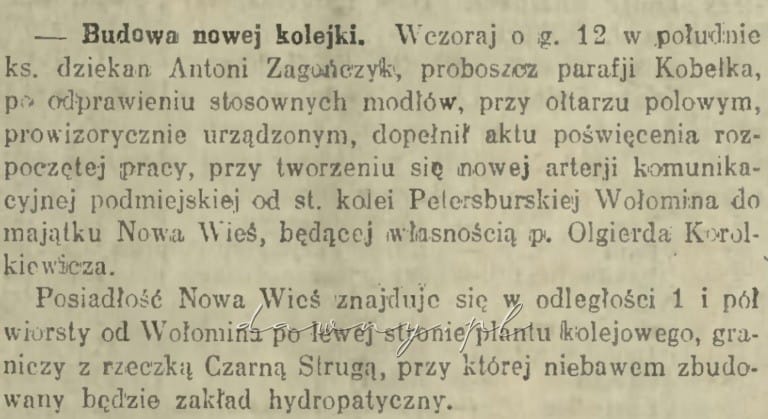 nowa wieś 1913