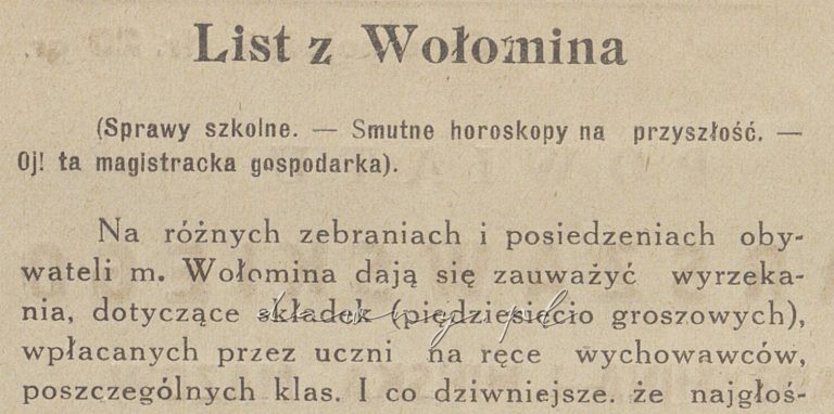 wołomin 1931