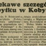 o kościele w kobyłce
