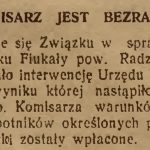 fiukały komisarz