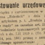 sprostowanie