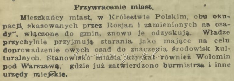 Wołomin 1917