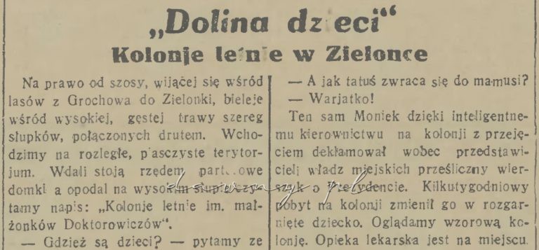 dolina dzieci zielonka