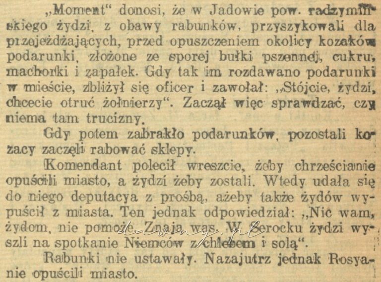 jadów 1915