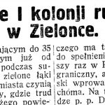 kolonia ruchoma w zielonce