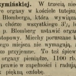 organy w radzyminie 1903