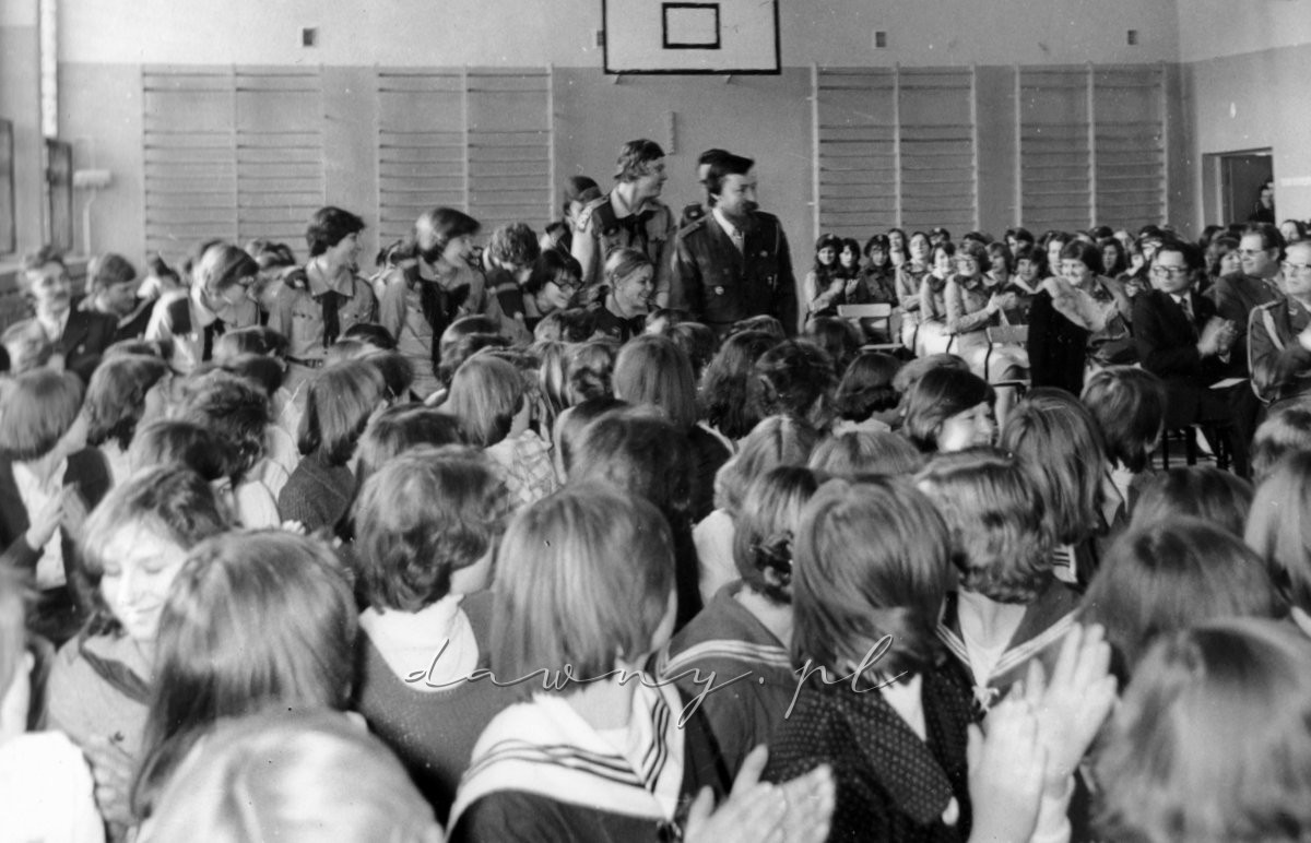 Największa grupę gości reprezentowali harcerze z zaprzyjaźnionego IX Liceum Ekonomicznego w Warszawie