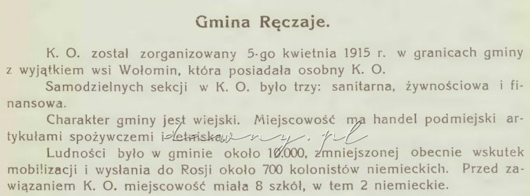 KO gmina Ręczaje